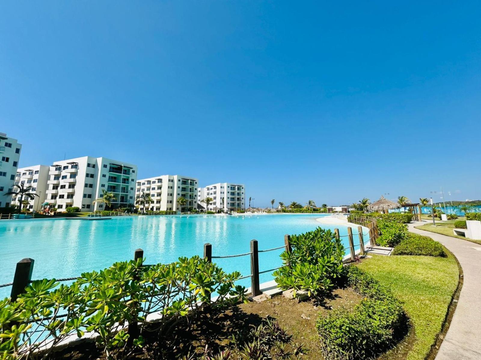 Bluu Lagoon - Depa Enorme Alberca Mazatlán Eksteriør bilde