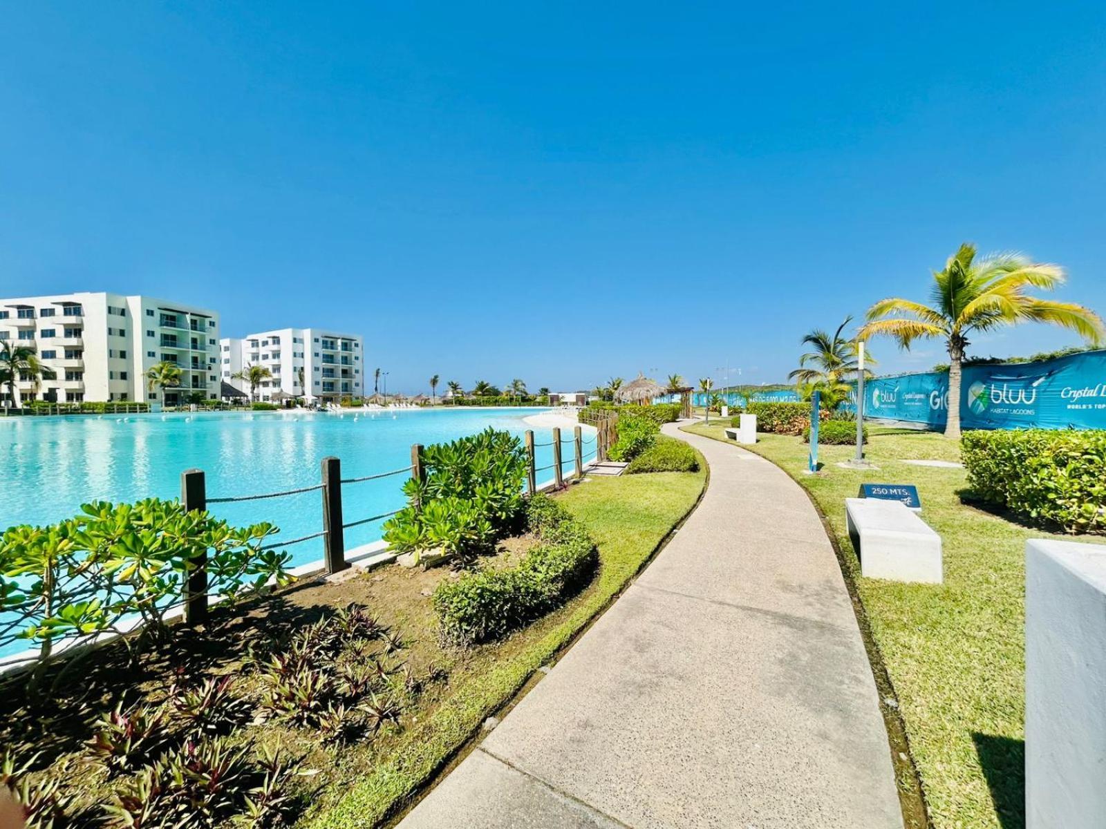 Bluu Lagoon - Depa Enorme Alberca Mazatlán Eksteriør bilde